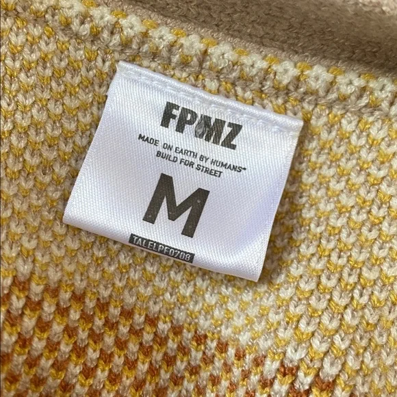 Rare FPMZ HARAJUKU y2k retro crop logo sweater *sold out* cardigan M❤️❤️ - Picture 8 of 8